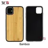 2022 HotSale Clear Blank Wood Back Mobile Cover Phone Cases For iPhone 11 12 13 Pro Max