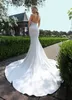 2020 Bohemian Mermaid Abiti da sposa Halter Neck senza maniche Plain Abito da sposa Backless Sweep Train Custom Made Satin Vestidos De Novia