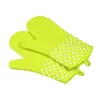 Oven Gloves Silicone High Quality Microwave Oven Mitts Slip-resistant Bakeware Kitchen Cooking cake Baking Tools ZZA1603-3