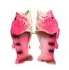 Chinelos de banho de peixe criativo chinelos engraçado praia sapatos sandálias bling flip flops verão peixe em forma de sapatos casuais 20 pares