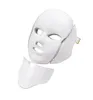 FDA Beauty Machine Led Light Therapy Máscara Facial 7 Cores Rejuvenescimento da Pele Máscara Facial LED