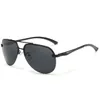 (9 couleurs) lunettes de soleil polarisées pour hommes en alliage de métal lunettes de conduite 100% UV400 lunettes de Protection lunettes mâle pilote Style A143