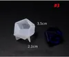Mini-Edelsteine, Kristalle, Silikonform, Epoxidharz-Formen, flexible transparente Silikon-DIY-Schmuckanhänger, Herstellung von Bastelwerkzeugen