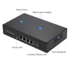 FreeShipping 1 + 4 Порты 10/100 Мбит / с Poe Switch Инжектор Power Over Ethernet IEEE 802.3AF для камеры AP VoIP Встроенный источник питания