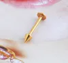 Fashion 316 l surgical steel lip Ring For Women labret sexy Body Piercing lip piercing Ring Ear Stud earrings Jewelry