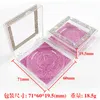 Iflovedekd NEW 100 pcs lash boxes packaging 3d Mink eyelashes eye custom logo mink lashes strips Empty vendors Eyelash Box