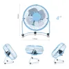 Mini Posto de mesa USB Fan 4/6" Desktop Fan-Powered USB portátil Cooling Fan rotação de 360 ​​graus