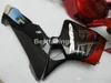 Carénages moulés par injection pour Honda CBR600RR 03 04 kit de carénage noir vin rouge CBR600RR 2003 2004 JK15
