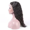 Brazilian Human Hair Wigs for Women Natural Color Loose Deep Wave Lace Front Wig with Baby Hair