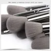 DROP MAANGE 12Pcs Chinese Zodiac Makeup Brushes Set Foundation Powder Blending Eye shadow Cute Make Up Brush Cosmetics Tool With Box