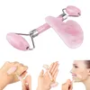 1pc rosa rosa roller slimming face massager ferramenta de elevação de massagem facial de massagem facial de massagem face massage