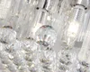 Lyxig design Crystal Ceiling Light Modern Belysning AC110V 220V Luster Plafonnier LED sovrum Vardagsrumslampa LLFA