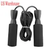DHL Aerobic Exercise Boxing Skipping Jump Rope Rope tapple tever fitness Black Usisex Women Gen Jumprope FY61602375466