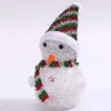 Natal levou boneco de neve colorido brilhante crianças brinquedo decoração figura presente flash neve partículas flash eva eva criativo novidade luz noite luz