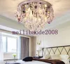 Modern K9 Crystal LED Flush Mount Ceiling Lights Home Lamps for Bedroom Kitchen Living Room MYY