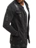 Мужская куртка, мужское ковбойское пальто, высокая мода, осенний стиль, джинсовая куртка с дырками, свободная ковбойская куртка с тонкими рукавами, XXXL