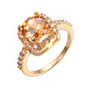 Wholesale-Jewelry Euro-American Ring Rose Diamond Zircon Accessory Handwear