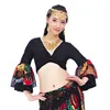 Tribal Belly Dance Performance Gypsy Choli Flare Sleeve Gypsy Costumes Women Dance Top voor Belly Dance