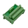 Power Divider Cable Distribution Splitter Common Terminal Block DIN Rail Type DC 24V