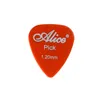 Hela 1000pcs Alice Guitar Picks AP600P ABS Plectrum Standard Single Tjocklek 058 071 081 096 120 150 MM Färg Rando9210045