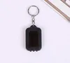 Arrefecer Super Power Solar keychain levou lanterna cadeia leve 3 LED Multi-cor da lâmpada Mini chave lanternas recarregáveis ​​tochas