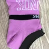 Women Girls Fashion Black Multicolors Socks Cotton Ankle Sock Sports Soccer Teenagers Cheerleader Stockings with Tags Cardboard2087391