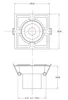 Topoch LED COB Downlight 7W Följ Spot Bronze/Golden Finish CNC Machining Aluminium Spring Clips Mount 30 graders balk för inre belysning