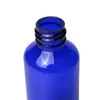 تفريغ البلاستيك الأزرق رذاذ زجاجات 20ML الصغيرة إعادة الملء الحاويات واضح مع غرامة ضباب بخاخ عطر الزيوت العطرية
