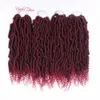 Passion twist crochet Dhgate synthetic hair weave 14 inch braided high quality hair for passion twist kinky curly Crochet hair extensions bulks