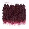 Passion Twist Crochet Dhgate Tissage de cheveux synthétiques 14 pouces tressés cheveux de haute qualité pour Passion Twist crépus bouclés Extensions de cheveux au crochet en vrac