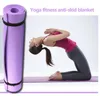 FAST SHIP Yoga Mats Delicate Design Solid Color Non-Slip Yoga Mat Sport Gym Soft Pilates Mats for Beginner Fitness Equipment