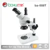 BA-008T HD Biyolojik Mikroskop Üst ve Alt Işık Kaynağı Takı Kimlik Örneği Anatomik Vücut Büyüteç Cam