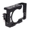 Cage de caméra en alliage d'aluminium noir, pour Sony A6500 ILDC, cadre de protection, Cages de caméra vidéo de haute qualité, livraison gratuite