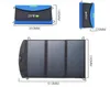 スマートフォンのタブレットのための太陽電池の充電器28Wの太陽電池デュアルUSBポート防水折りたたみ式セル