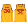 Koszulki do koszykówki NCAA LEBRON DWYYANE James Wade Kevin Kyrie Durant Irving John Harden Tim Stockton Hardaway George Szyte College Jersey A5