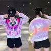 Multi Style Womens Sequin Long AKA 08 13 Jackets Bling NightClub Stage Performance Clothing Hip Hop Short Outerwear & Coats