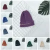 Enfants tricotés chapeaux bébé hiver tricoté chapeaux chauds à la mode bonnets crochet casquettes chapeaux d'extérieur 8styles RRA1720