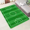 Moderner Teppich, 3D-Fußballteppich, Flanellteppich, Memory-Schaum-Teppich, für Jungen und Kinder, zum Spielen, Krabbelmatte, große Teppiche für Zuhause, Wohnzimmer, Decke