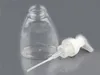 Bomba de mão transparente dispensador de sabão líquido plástico banheiro el garrafa de espuma de sabão líquido compõem recipientes de loção de shampoo 300ml1985660