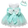 Newborn Baby Infant Princess Dress For 3 6 9 18 Month 1 2 Years Girls Party Clothing Baby 1st Birthday Vestidos Costume Set3357167