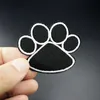 Footprint (Size:5.5X4.2cm) DIY Cloth Badges Patch Embroidered Applique Sewing Label Clothes Stickers Apparel Accessories