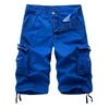 Short masculin Mens Dhgate Cargo Couleurs solides Pantalon décontracté avec poches Athletic Short Male Outdoor Beach Board 62