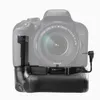Freeshipping 수직 배터리 그립 홀더 Canon EOS 800D / Rebel T7i / 77D DSLR 카메라 용 1 개 또는 2 개의 LP-E 17 배터리 사용