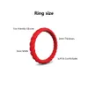 7PCSSET Siliconen Ring 3MM Gevlochten Rubber Flexibele Vinger Band Ringen Bruiloft Verloving Klassieke Stapelbare Gevlochten Hypoallergeen6590901