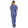 Set uniforme da lavoro infermieristica completo da uomo donna manica corta con scollo a V top + pantaloni abbigliamento generale abbigliamento da donna 2020