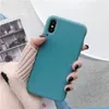 Custodie per cellulari Ultra Slim Colori caramelle Custodie per cellulari Cover morbida in TPU per iPhone 15 14 13 12 11 Pro Max XS XR X plus Custodia Huawei Mate 20 A28C