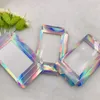 Holographic 3 pairs box lashes box soft cardboard dramatic shine lashes box custom private label whole factory 8877097