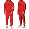 Mens Jogging Suits Pullover Sweatshirts Sweatpants Sports Tracksuit Male Sportswear Hoody Sweater Trainer Running Two Piece Set