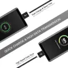 Câble de chargeur USB Typec Cordon de charge micro usb Android 2.4A pour Samsung Galaxy S9 3m 2m 1m Nylon pour Ip