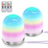 Nachtverlichting USB Oplaadbare Verlichting Multicolor Warm Wit Wit 3 Kleur in 1 LED Kids Nachtlampje met afstandsbediening